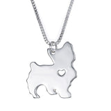 Puppy Dog Cute Lovely Animal Charm Friends Necklace Chain Jewelry