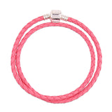 Unisex Charm PU Leather Trendy Bracelet Handmade Jewelry