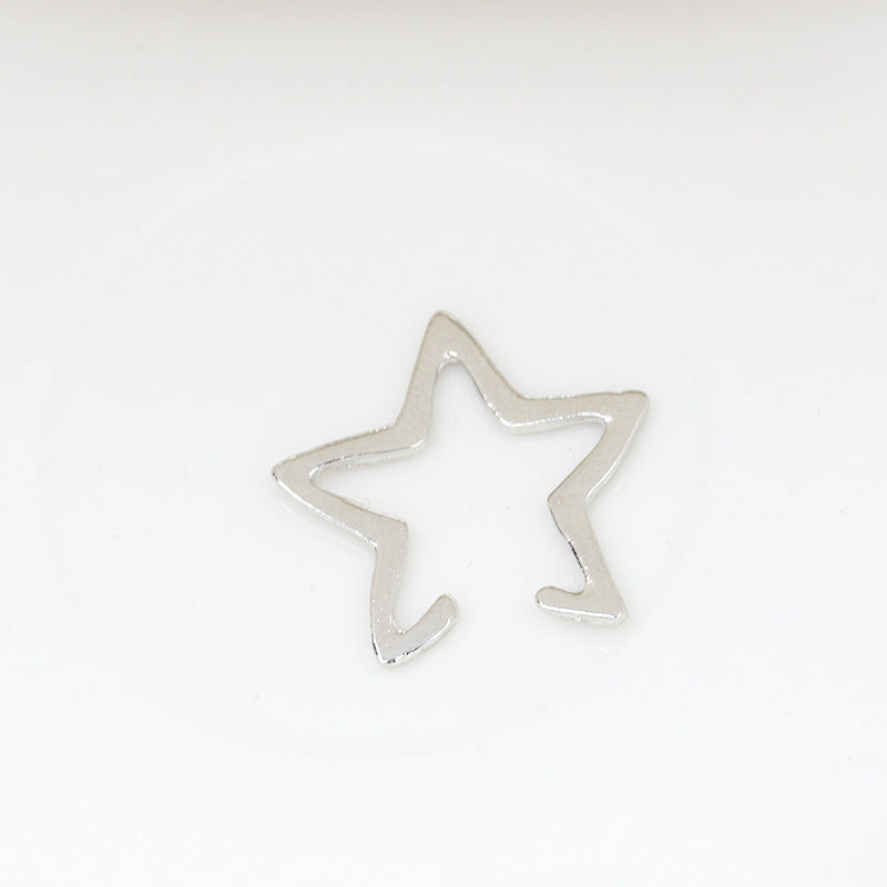 Punk Hollow Star Ear Clip for Women's Earring