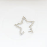 Punk Hollow Star Ear Clip for Women's Earring