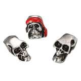 Punk Unisex Alloy Skull Head Pendant For Necklace Chain