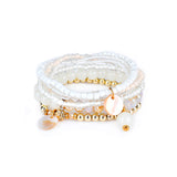 Bohemian Women Bracelet Crystal Beads Multilayer Bracelets Gift for Women