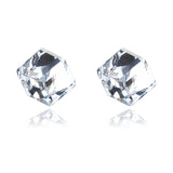 Creative Unisex Cubic Crystal Magnetic Clip Earrings