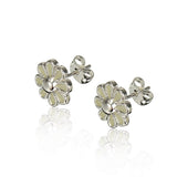 Punk Alloy Daisy Flower Luminous Ear Stud Earrings For Women