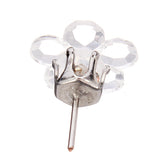 1pc Halloween Plum Blossom Led Light Ear Stud Dance Party Accessories