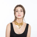 Trendy Sparkling Paillette Noble Collar Clavicle Necklace