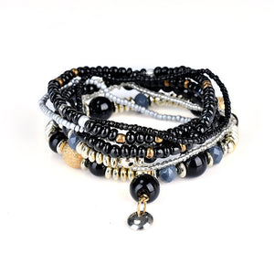 Bohemian Bracelet Beads Multilayer Retro Bracelet For Women