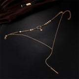 Bohemian Multilayer Necklace Star Bar Tassel Pendant Fashion