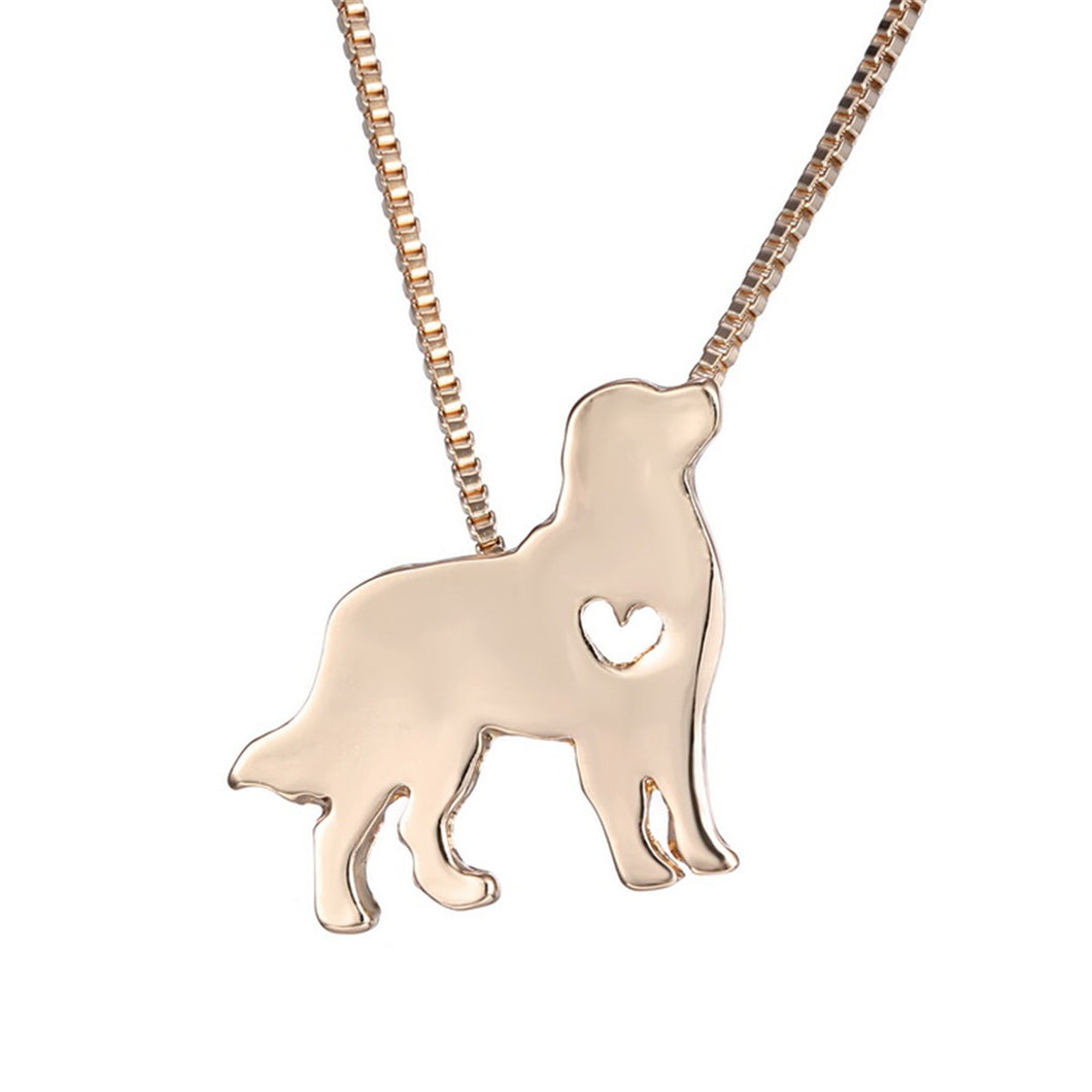 Puppy Dog Cute Lovely Animal Charm Friends Necklace Chain Jewelry