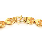 Vintage Gold Hollow Out Heart Shaped Bracelet Jewelry