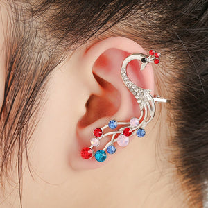 Colorful Rhinestones Ear Cuff Cartilage Earring for Women