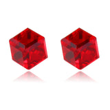 Creative Unisex Cubic Crystal Magnetic Clip Earrings