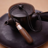 Black Sandalwood Ethnic  Silver Accessories Charm Necklace