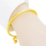 Trendy Copper Gold Plating Adjustable Matte Couple Bracelets