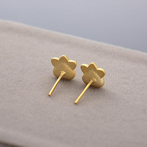 Women Cute 925 Sterling Silver Cat Claws Stud Earrings Gift