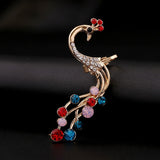 Colorful Rhinestones Ear Cuff Cartilage Earring for Women