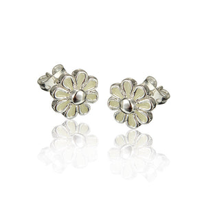 Punk Alloy Daisy Flower Luminous Ear Stud Earrings For Women