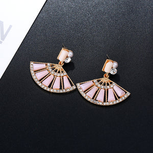 Elegant Rhinestones Dangle Earring Jewelry for Women