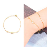 JASSY 18K Gold Chain Bracelet