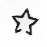 Punk Hollow Star Ear Clip for Women's Earring