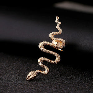 1Pc Exaggerate Snake Left Right Ear Cuff Zinc Alloy Earrings