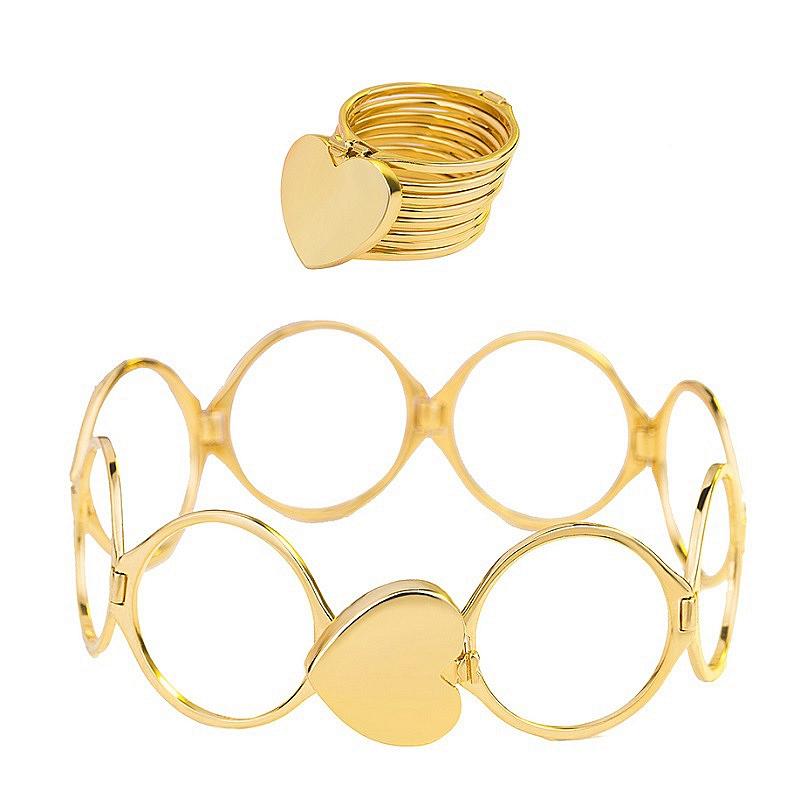 Stackable Multilayer 2 in 1 Dual Purpose Ring Bracelet