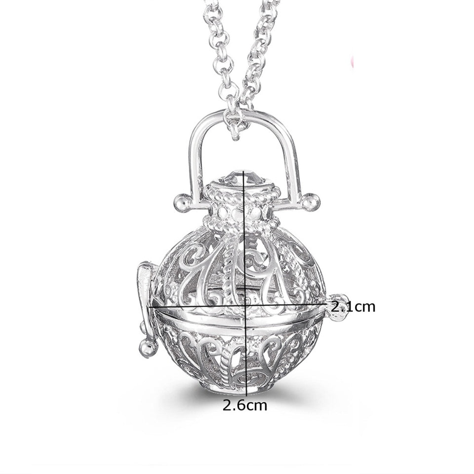 Lava Stone Aromatherapy Essential Oil Diffuser Necklace