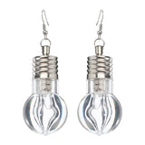 Cute LED Bulb Flashing Earrings Party Accessories for Women