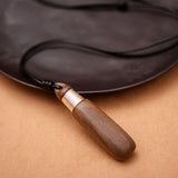 Black Sandalwood Ethnic  Silver Accessories Charm Necklace