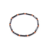 Unisex Minimalism Magnet Stone Beads Elastic Anklet Bracelet