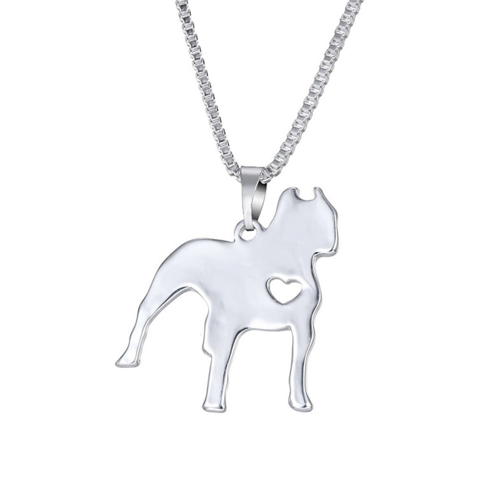 Puppy Dog Cute Lovely Animal Charm Friends Necklace Chain Jewelry