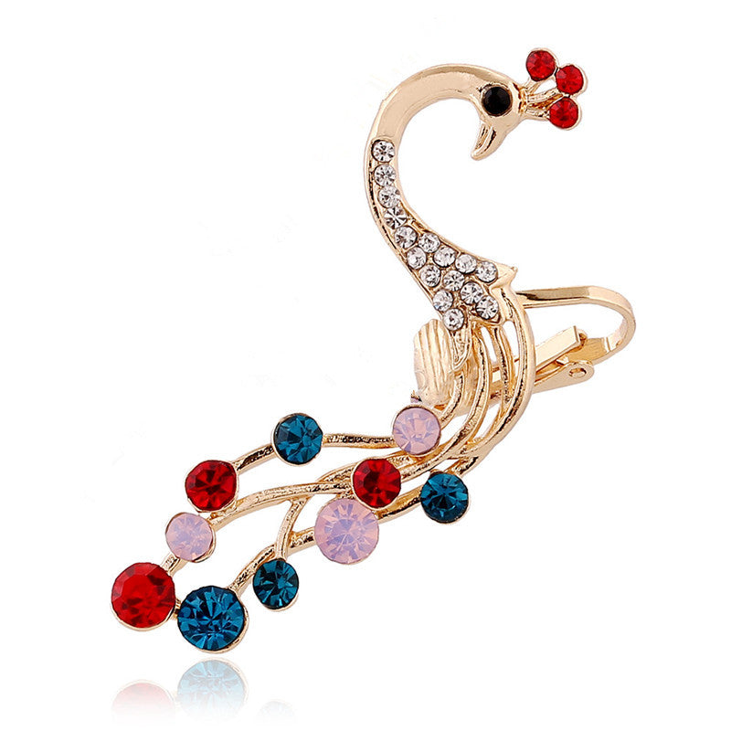 Colorful Rhinestones Ear Cuff Cartilage Earring for Women