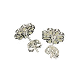 Punk Alloy Daisy Flower Luminous Ear Stud Earrings For Women