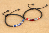 Unisex Lucky Red Rope Ethnic Adjustable Anklet