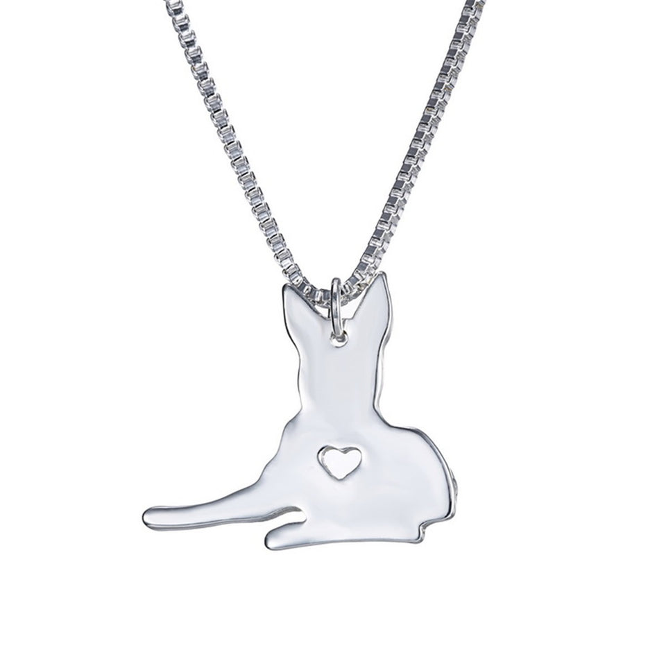 Puppy Dog Cute Lovely Animal Charm Friends Necklace Chain Jewelry