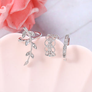 JASSY 3 Pcs Ear Clip Earring