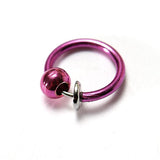 1pc Clip On Hoop Body Nose Lip Bead Ring No Piercing Spring Ear Stud