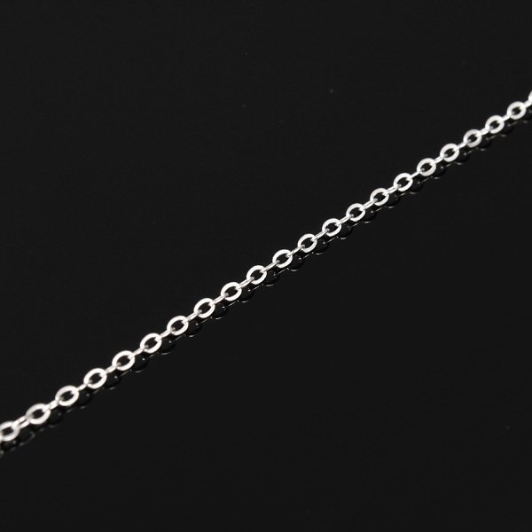 Multi-styles 925 Sterling Silver Link Chain Lobster Clasp Necklace