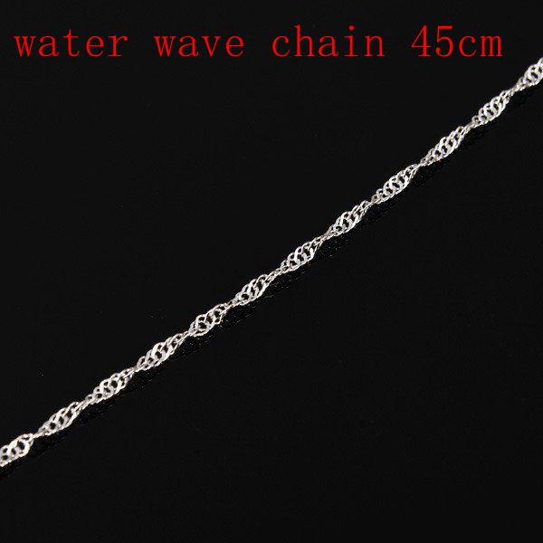 Multi-styles 925 Sterling Silver Link Chain Lobster Clasp Necklace