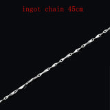 Multi-styles 925 Sterling Silver Link Chain Lobster Clasp Necklace