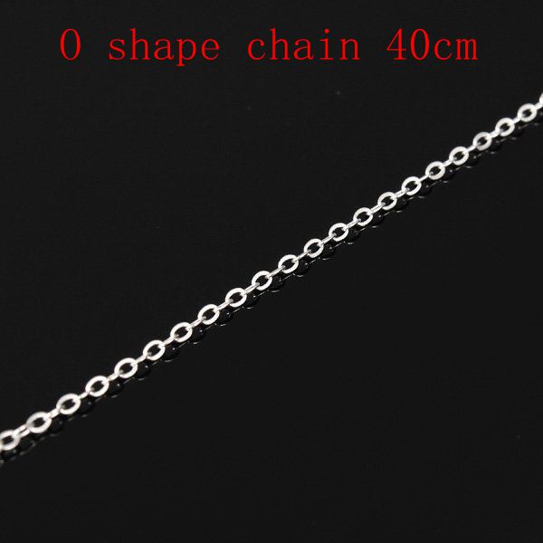 Multi-styles 925 Sterling Silver Link Chain Lobster Clasp Necklace