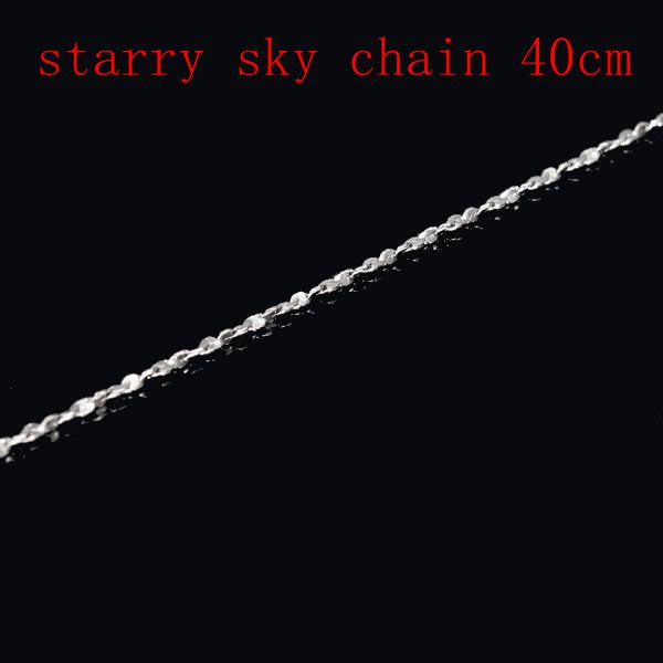 Multi-styles 925 Sterling Silver Link Chain Lobster Clasp Necklace