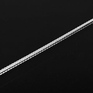 Multi-styles 925 Sterling Silver Link Chain Lobster Clasp Necklace