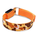 Camouflage Running Gear Glowing LED Arm Band Lights Flash Bracelet