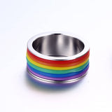 Fashion Stainless Steel Finger Ring Unisex Jewelry