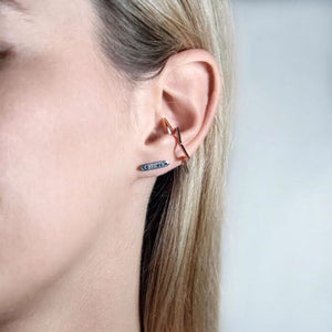 Punk Hollow Star Ear Clip for Women's Earring