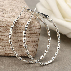 6 Pairs Fashion Hoop Earrings Set Gold Silver Stud Earrings Women Jewelry