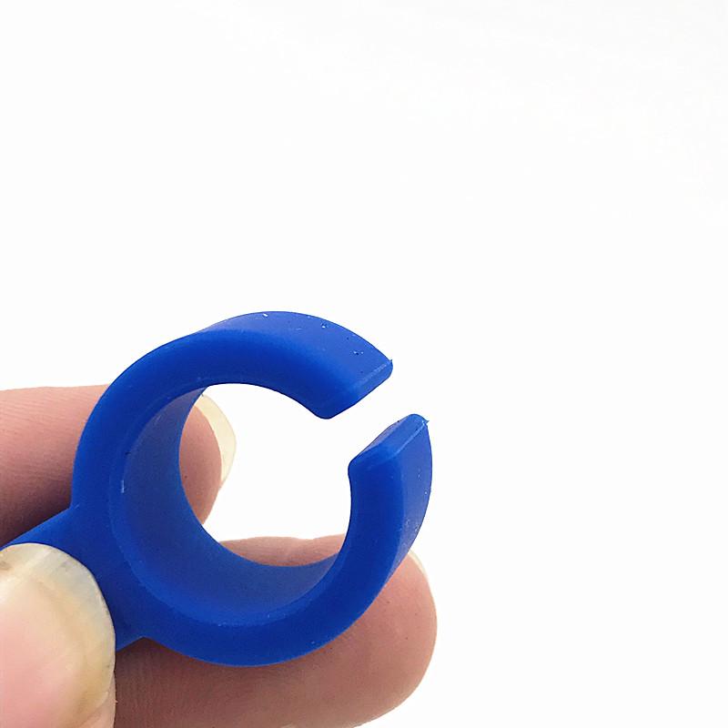 1Pc Trendy Adjustable Environmental Silicone Ring for Smoker