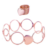 Stackable Multilayer 2 in 1 Dual Purpose Ring Bracelet