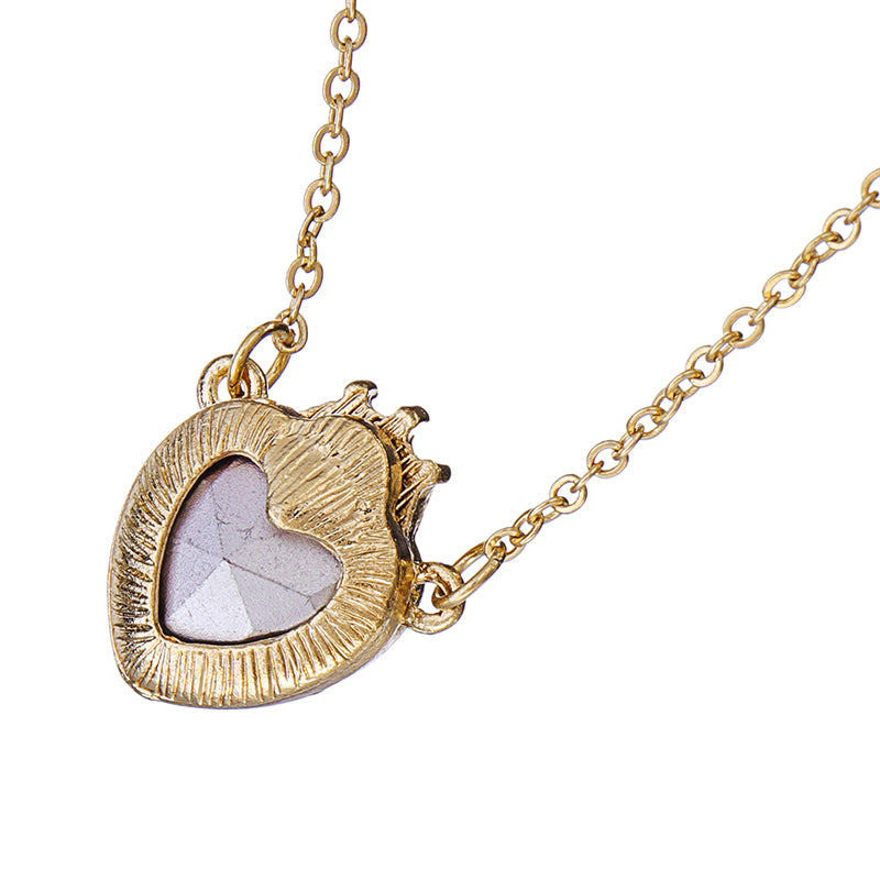 Sailor Moon Crown Ami Regresa Pendant Chain Necklace